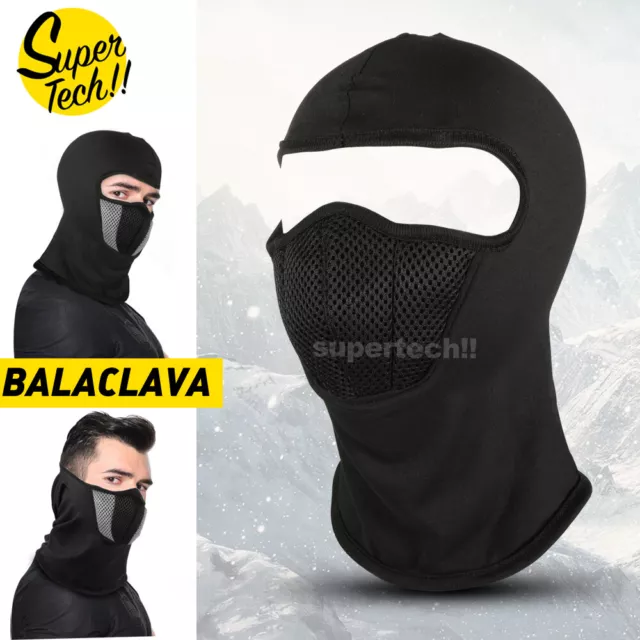 Ski Motorcycle Cycling Balaclava Full Face Mask Scarf Windproof Outdoor Winter