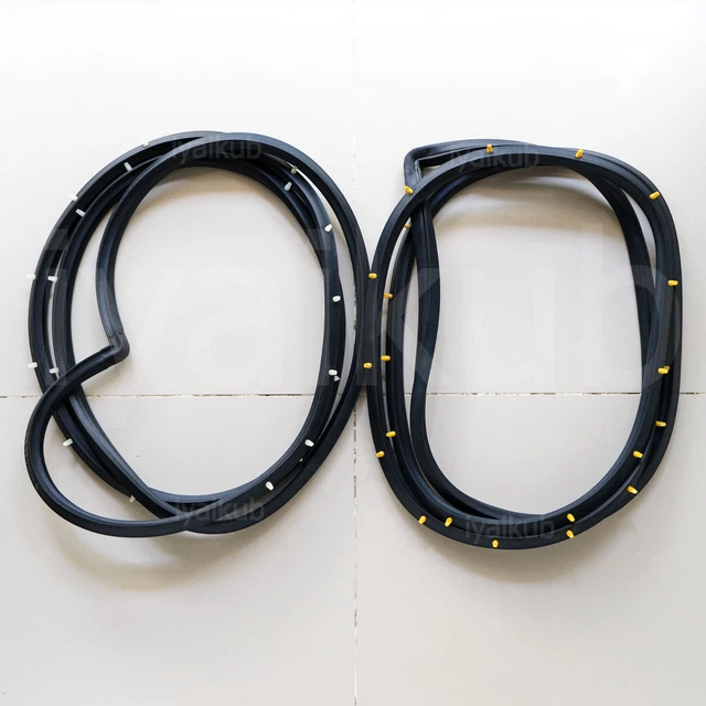 thumbnail image 2 of Toyota Corolla KE25 TE27 KE20 Coupe Door Window Weatherstrip Rubber Seal - Left & Right 2 of 4
