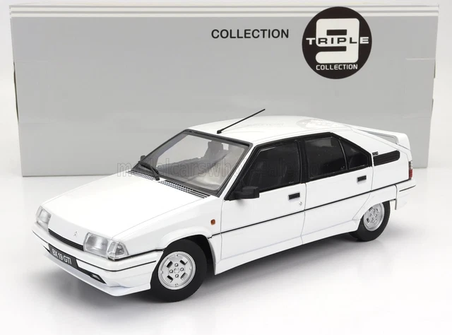 Modèle Réduit Citroën BX GTI 1990 échelle 1:18 - Triple9, Gris Foncé