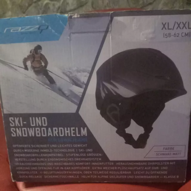 Snowboardhelm skihelm XL/XXL   (58-62 cm)