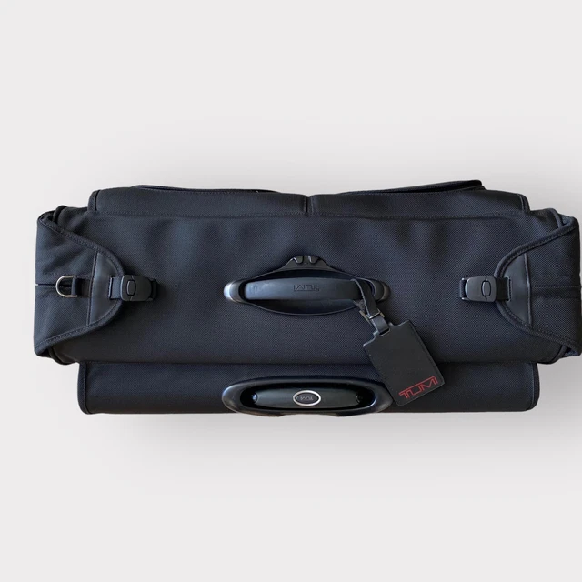 TUMI Alpha Wheeled Garment Bag #22031D4 Extended Trip Rolling Wardrobe Black 3
