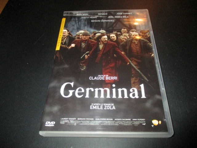 DVD "GERMINAL" Renaud, Miou-Miou, Jean CARMET, Gerard DEPARDIEU, Judith HENRY