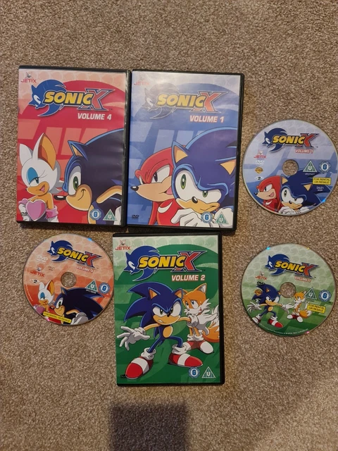 Sonic X Coffret Vol 1 4 Dvd Eur 21 99 Picclick Fr