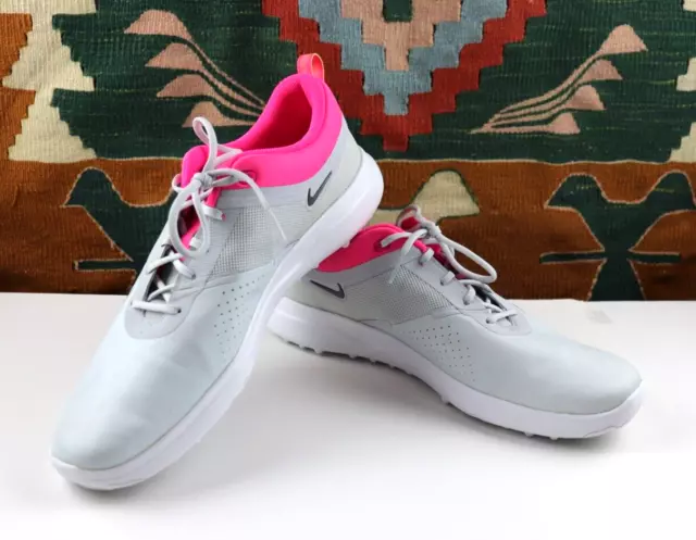 que te diviertas bueno Monet NIKE AKAMAI GOLF Shoes Cleats Womens Size 9.5 US Spikeless Grey Pink  818732-002 $34.95 - PicClick