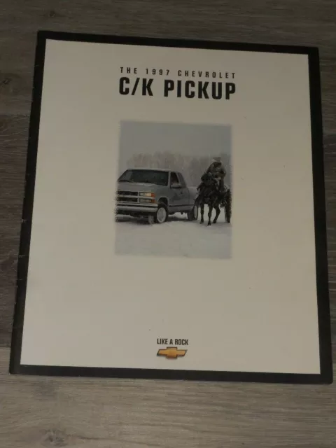 1997 Chevrolet C/K 1500 2500 Silverado Truck Pickup Sales Brochure Literature