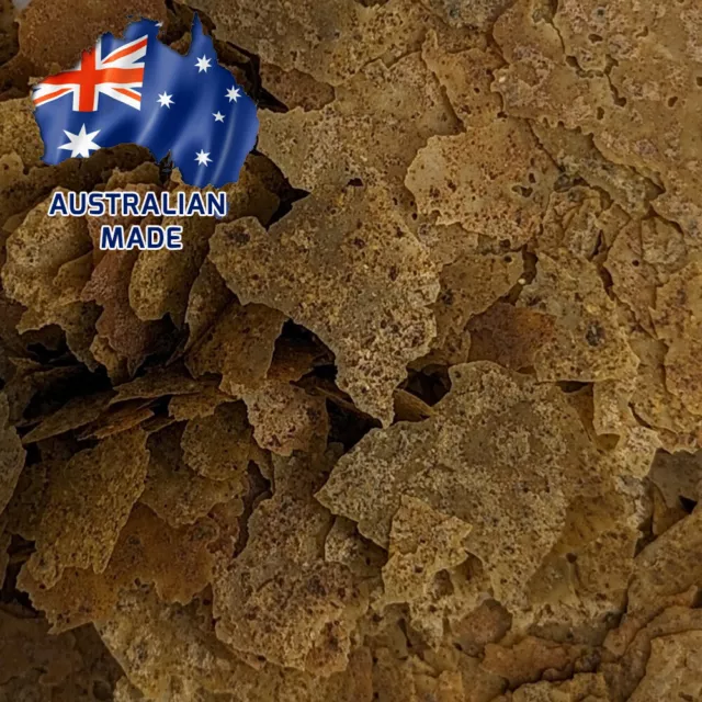 GO Natural Colour Enhance Flakes Aquarium Fish Food Feed Bulk AUSTRALIAN MADE