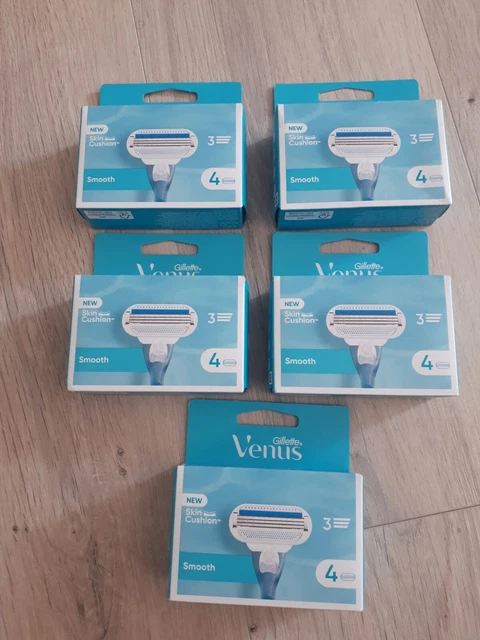 Gillette venus rasierklingen Smooth 4x5=20stuck