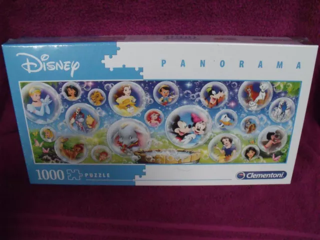 Puzzle Disney panorama classics Disney 1000 pièces