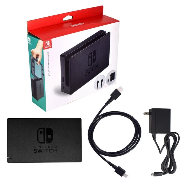 ORIGINAL NINTENDO SWITCH Charging Dock+AC Adapter Power Cable+HDMI