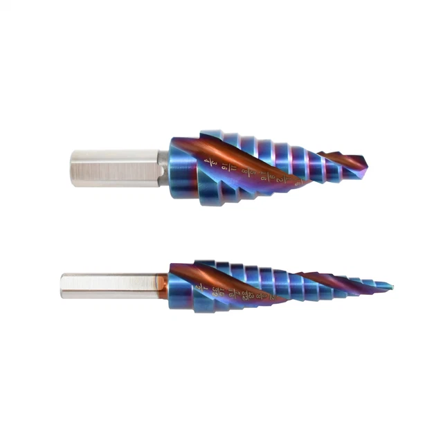 Astro Pneumatic 9442 Blue Steel 2pc Max-Duty Step Drill Set