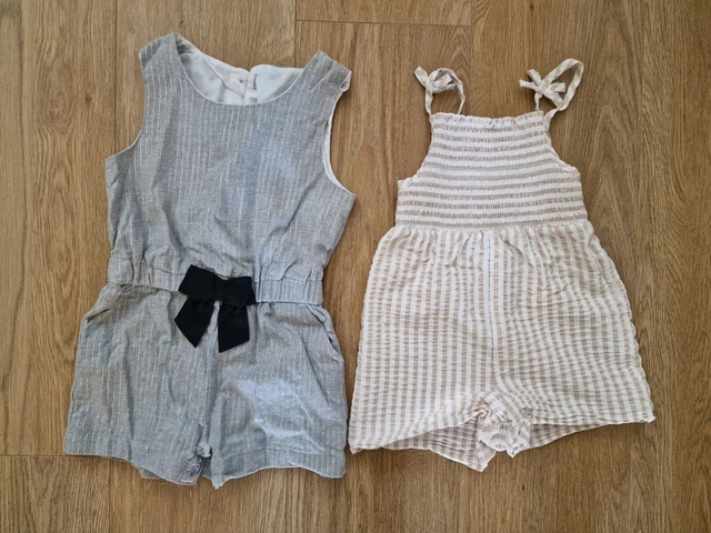 Toddler Baby Girl Bundle 18-24 Months Jumpsuit Playsuit Summer Matalan George