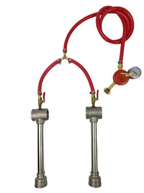 Double brûleur de forge au propane et four à gaz de forge