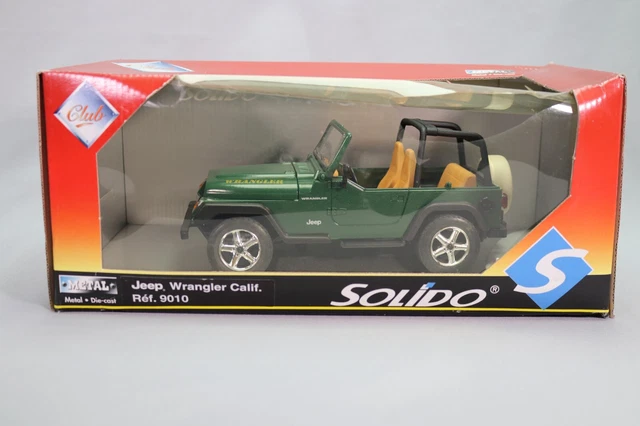 MAISTO 1/18 JEEP Wrangler Willys 2019 blanc/noir quelques rayures EUR