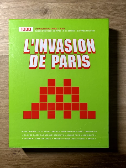 COFFRET INVADER L'INVASION De Paris 1.2 - 2.0 - La Genèse