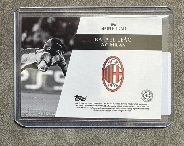 TOPPS GOLD UCC 2023 2024 Ac Milan Leao Theo Hernandez Okafor Pulisic