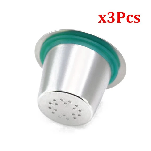 Capsule réutilisable en acier inoxydable pour machine Nespresso qualité supér