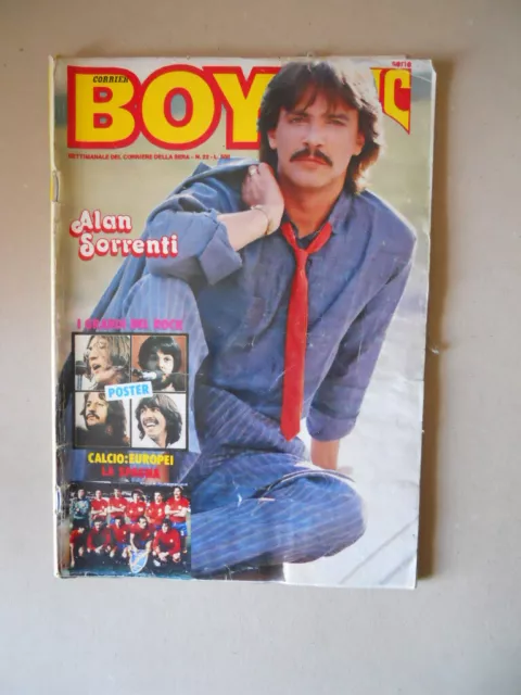 BOY MUSIC n°22 1980 Poster dei Beatles - Alan Sorrenti [G907]