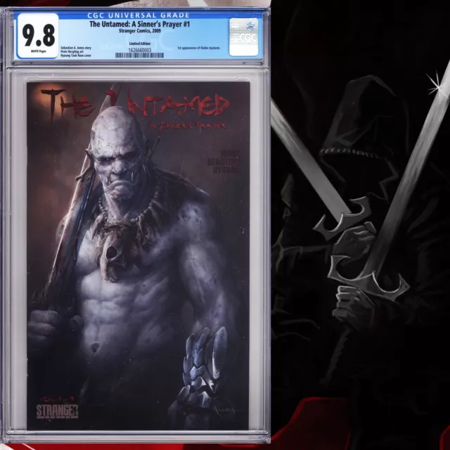 CGC 9.8 The Untamed: A Sinner's Prayer #1 Variant 1st appearance Niobe Ayutami