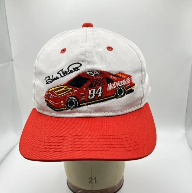 Vintage 90s McDonalds NASCAR Racing Bill Elliott #94 Kudzu YOUTH Snapback Hat