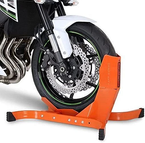 ConStands Motorrad Montageständer Wippe Vorderrad Easy Plus Motorradständer Bock
