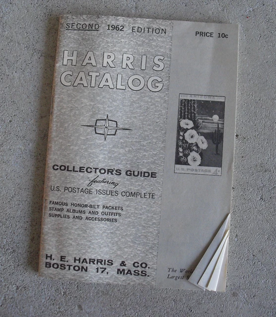 VINTAGE 1962 BOOKLET Harris Catalog US Postage Guide 17.00 PicClick