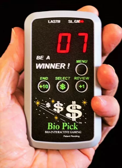 Bio-Pick Interactive Bio Feed Lottery & Keno Number Picker Mini Computer.