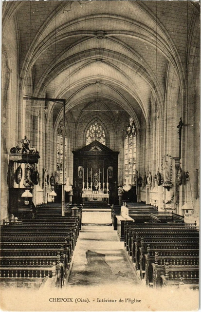 CPA Chepoix - Interieur de l'Eglise (1032753)