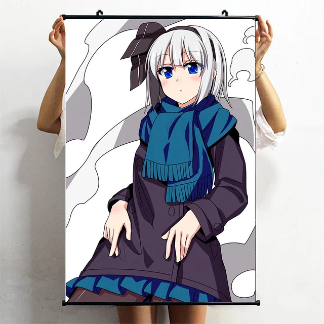 touhou konpaku youmu Cosplay Poster Wall Wall Scrolls Mural Otaku 60X90cm I07
