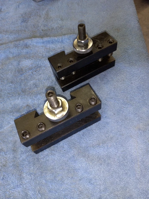 2 ALORIS  Type CA #1 TURNING & FACING TOOL HOLDERS QUICK CHANGE 1/2-1"