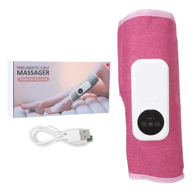 Air Compression Calf Massager Adjustable Leg Pain Relief Massager For Home Rose