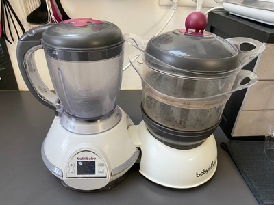 Babymoov Babymoov Nutribaby Processeur De Nourriture pour Bébé à Vapeur Et Mixeur Blanc 