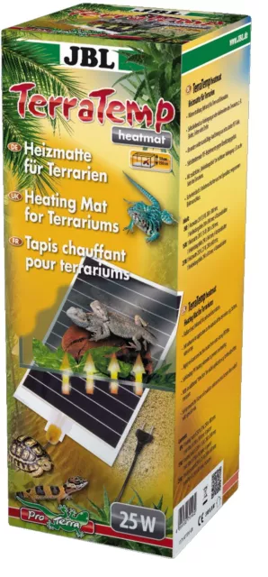 JBL TerraTemp heatmat - Heizmatte für Terrarien 25 Watt  28x60cm