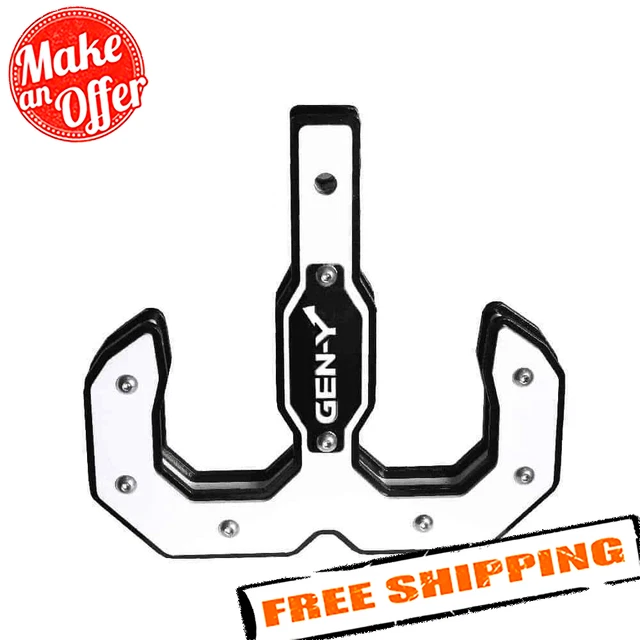 GEN-Y GH-0069-W HULK 2.0 16K Black/White Tow Hook