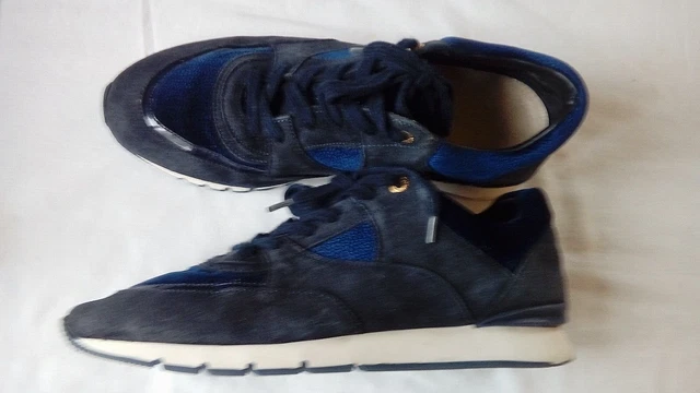 MENS ANDROID HOMME designer trainers size 7 VGC all round grey and blue 28.50 PicClick UK
