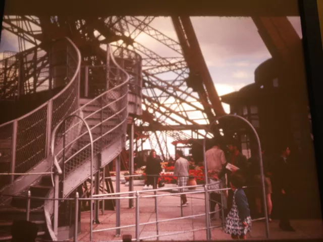 lot de 22 diapositive photo notre dame de paris tour eiffel 1963