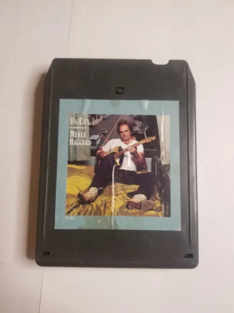 MERLE HAGGARD 8-TRACK 1981 Big City Country 37593 Epic VG ET2 $10.00 ...
