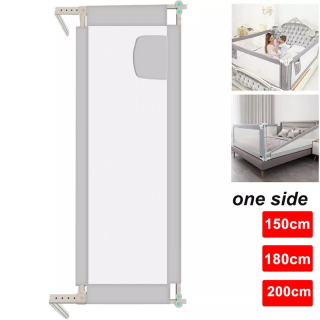 Baby Bed Protection For Kid Rail Bed Guard Toddler Safety Fence 150 180 200cm