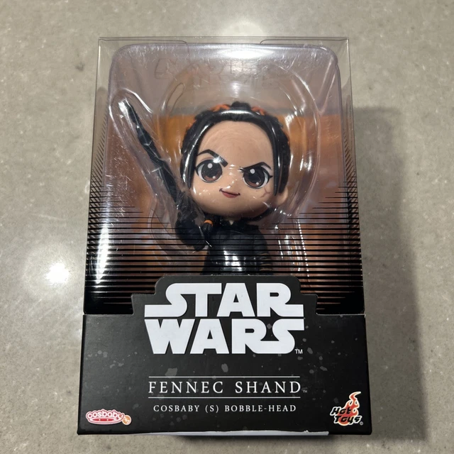 Hot Toys Star Wars Book Of Boba Fett Fennec Shand Cosbaby Bobble Head NEW!