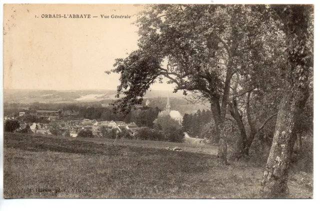 ORBAIS L' ABBAYE - Marne - CPA 51 - Vue generale