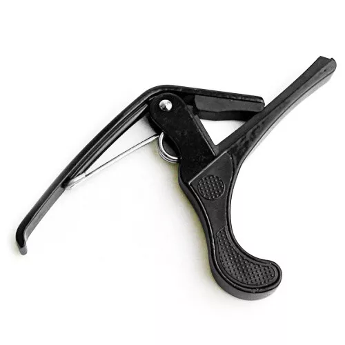 Guitar Capo Clamp for Electric and Acoustic Guitar Black Quick Trigger Release