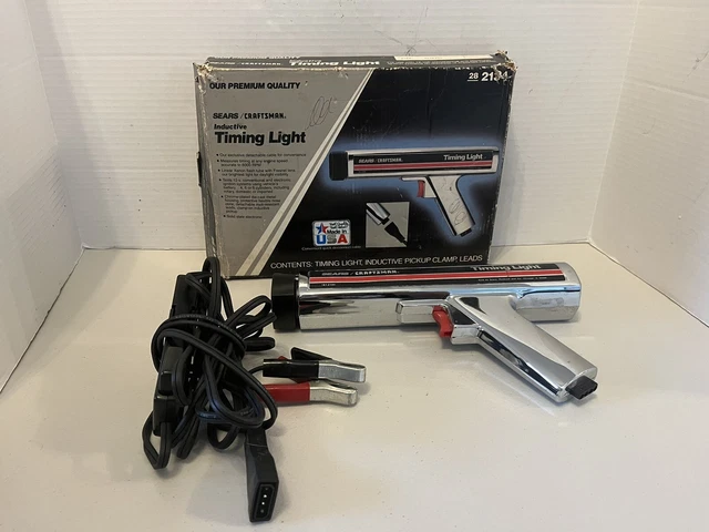 Vintage Sears Craftsman Inductive Timing Light 28 2134 Made in USA