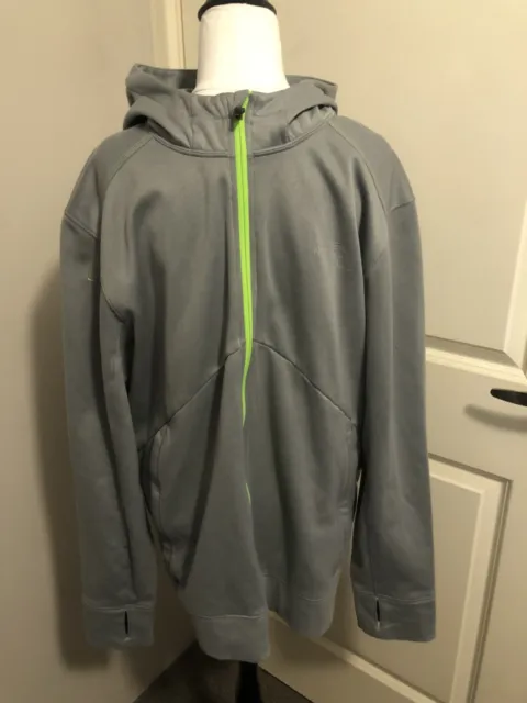 The North Face Full Zip Mens Grey Jacket, Size: XL, Like New
