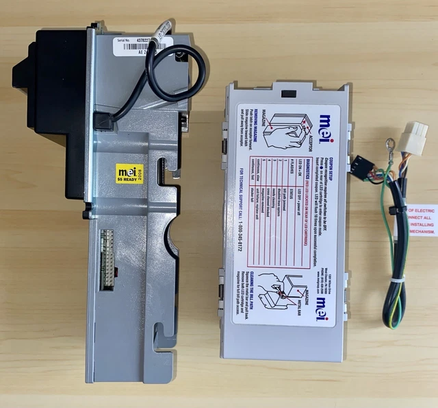 1 MARS MEI AE 2481 D5 bill acceptor updated 2022 bills 1’s & 5’s golden tee live 1 MARS MEI AE 2481 D5 bill acceptor updated 2022 bills 1’s & 5’s golden tee live