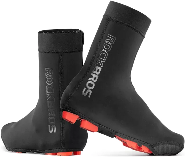 ROCKBROS Warmer Bike Cycling Shoe Covers Waterproof Windproof Bicycle Overshoes
