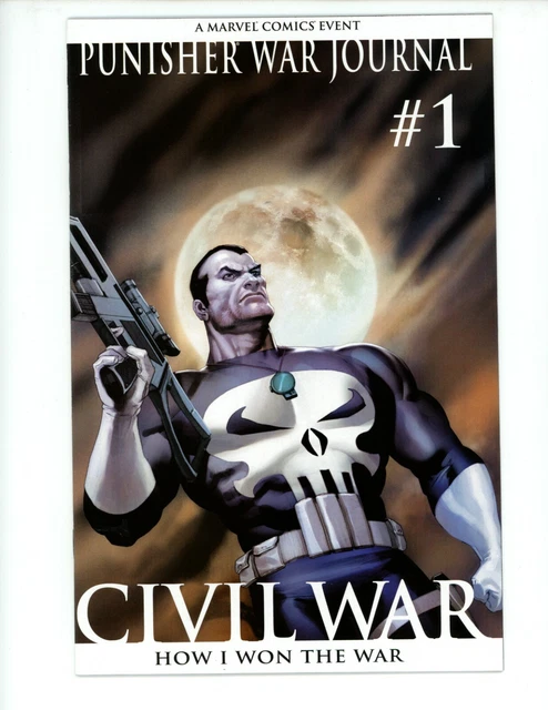Punisher War Journal #1 2007 VF Matt Fraction Ariel Olivetti Marvel Comic Book