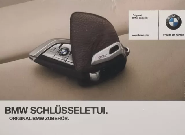 ORIGINAL BMW LEDER Schlüsseletui 82292344033 Schwarz 2er 7er X1 X5 X6  Tourer EUR 33,33 - PicClick DE