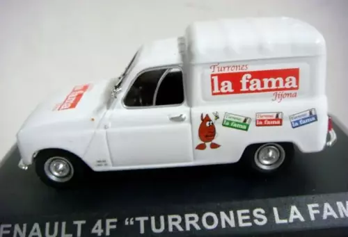 RENAULT 4F  FOURGONNETTE "TURRONES LA FAMA"  1/43ème