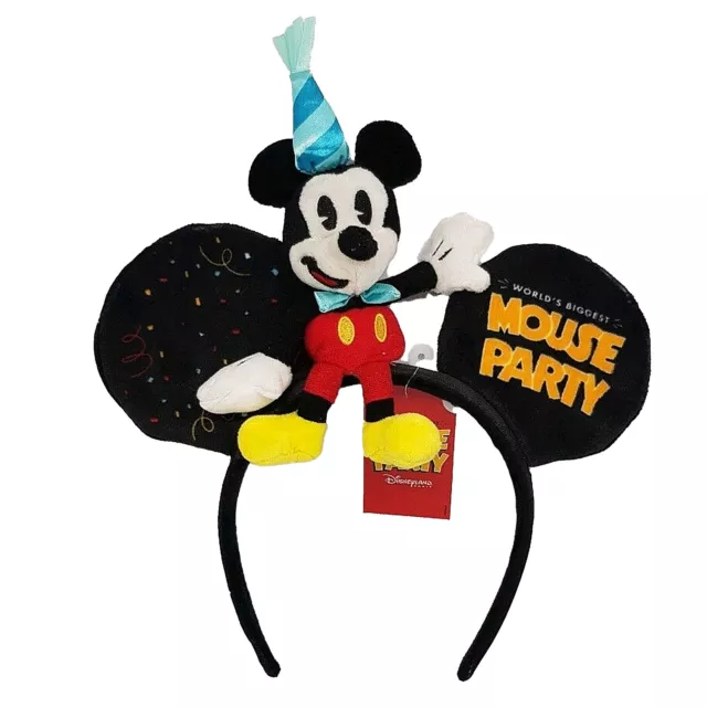 Disneyland Paris Worlds Biggest Mouse Party Ears Mickey Mouse 90th Minnie Disney
