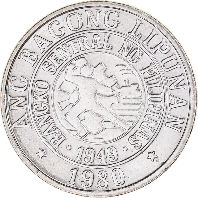 [#1325819] Coin, Philippines, 25 Sentimos, 1980