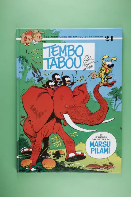 BD Franquin Spirou et Fantasio #24 Tembo Tabou Dupuis année1980